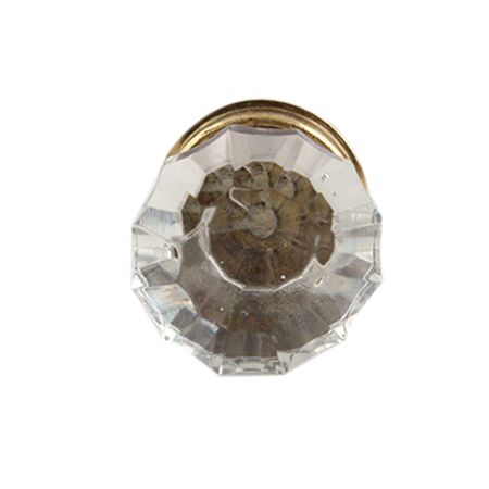 Clear Diamond Small Glass Dresser Knob Online